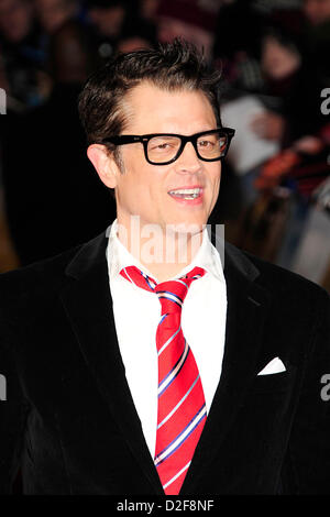 Johnny Knoxville besucht am 22. Januar 2013 die UK-Premiere von THE LAST STAND im Odeon West End Leicaster Square. Stockfoto