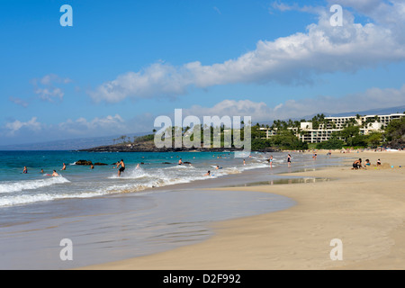 Hapuna Beach, Big Island, Hawaii, USA Stockfoto