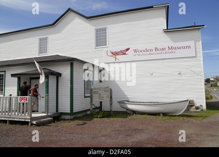 Das hölzerne Boot Museum, Winterton, Neufundland Stockfoto