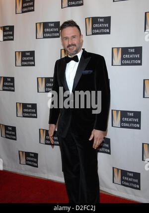 8. Mai 2011 - Washington, D.c., District Of Columbia, USA - 21. Januar 2013 Washington, DC; USA-. Schauspieler DAVID ARQUETTE kommt bei The Creative Coalition Inaugural Ball war der Harman Center for the Arts. Â © Tina Fultz/ZUMAPRESS.COM (Kredit-Bild: © Tina Fultz/ZUMAPRESS.com) Stockfoto