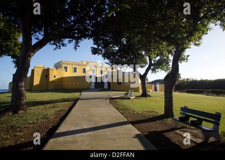 Fort Christiansvaern, Christiansted, St. Croix, U.S. Virgin Islands, Karibik Stockfoto