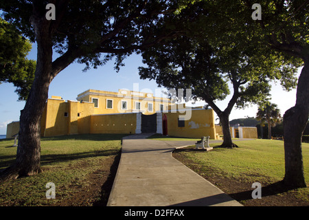 Fort Christiansvaern, Christiansted, St. Croix, U.S. Virgin Islands, Karibik Stockfoto