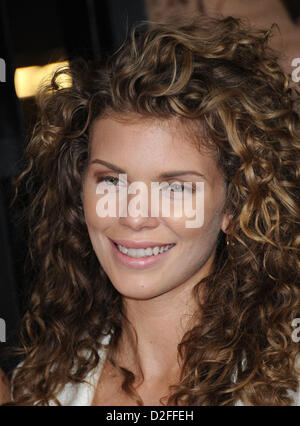 22. Januar 2013 - Los Angeles, Kalifornien, USA - AnnaLynne McCord kommt für die Premiere des Films "Spartacus: Krieg der Verdammten" am Regal La Live-Theater. (Bild Kredit: Kredit: Lisa O'Connor/ZUMAPRESS.com/Alamy live-Nachrichten) Stockfoto