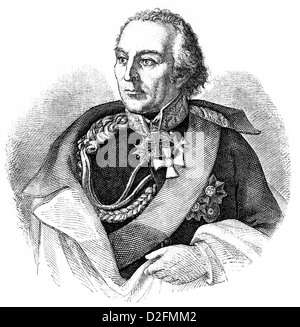 Johann David Ludwig Graf Yorck von Wartenberg, 1759-1830, einem preußischen general Feldmarschall Stockfoto