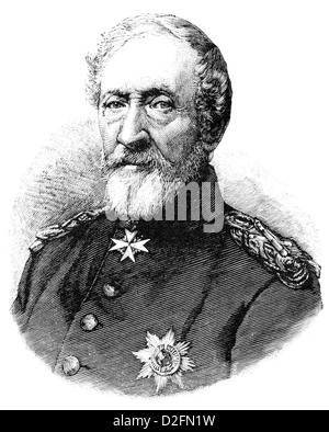 Karl Konstantin Albrecht Leonhard Graf von Blumenthal, 1810-1900, preußischer Offizier, Feldmarschall in Franco-Preussischer Krieg Stockfoto