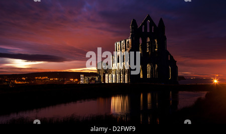 Whitby Abbey Stockfoto