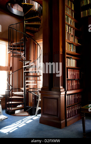 Die Bibliothek in den Parlamentsgebäuden, Cape Town, Südafrika Stockfoto