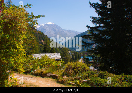Champex, Wallis, Schweiz Stockfoto
