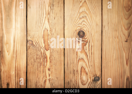 Alte Holzbretter Textur für den Hintergrund. Ansicht von oben Stockfoto