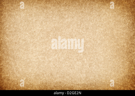Alten Verpackungspapier mit Streifen für Hintergrund, Vintage-Stil Stockfoto
