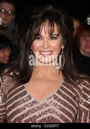 MARIE OSMOND NATIONAL Television AWARDS RED CARPET Ankünfte LONDON ENGLAND UK 23. Januar 2013 Stockfoto