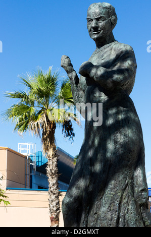 Eine Statue von Golda Meir Stockfoto