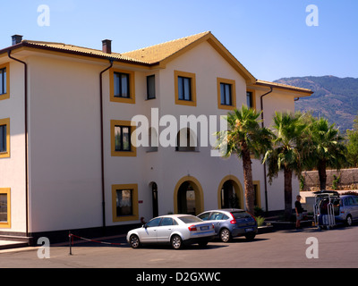 Palermo Sizilien Italien Genoardo Park Hotel Exterior Stockfoto