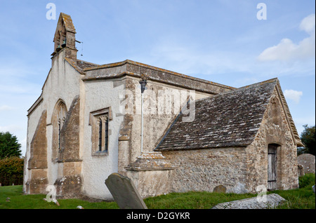 Johannes der Täufer Kirche Inglesham, in der Nähe von Lechlade Wiltshire Stockfoto