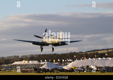 Spitfire ausziehen Stockfoto