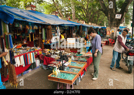 Bodhgaya Bihar, Indien Stockfoto