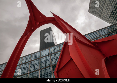 La Defense ist ein großen Geschäftsviertel von Paris Aire Urbaine in Frankreich Stockfoto