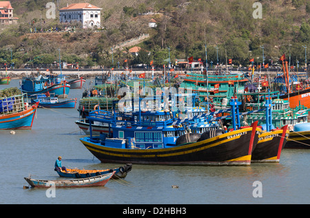 Fischerboote, Vung Tau, Vietnam Stockfoto