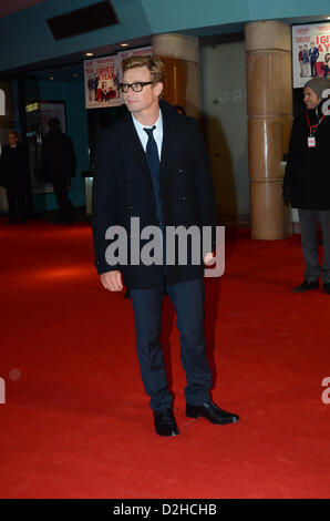 24. Januar 2013: Simon Baker betreut die Europäische Premiere von "ich geben es ein Jahr" im Londoner Leicester Square, London, UK Stockfoto