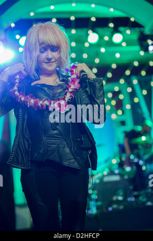 Cindi Lauper führt bei zum zweiten Mal am Out für Gleichheit Ball einmal im Jahr 2009 und wieder im Jahr 2013. Stockfoto