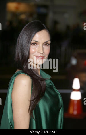 Niederländische Schauspielerin Famke Janssen für die Premiere des Films kommt "Hänsel & Gretel: Witch Hunters in Grauman Chinese Theatre in Los Angeles, USA, 24. Januar 2013. Foto: Hubert Boesl Stockfoto