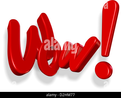 Wow Stockfoto