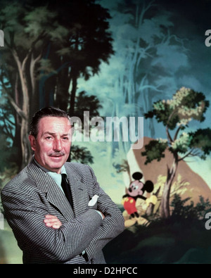 WALT DISNEY (1901-1966) U.S. Filmproduzent ca. 1955 Stockfoto