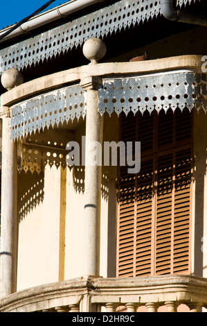 französischer kolonialer Architektur, Diego Suarez (Antsiranana), Madagaskar Stockfoto