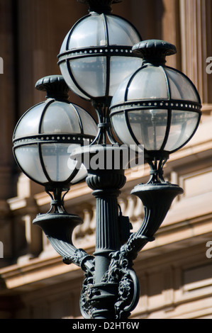 Parlament-Haus-Lampe, Melbourne, Victoria, Australien Stockfoto