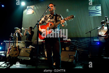 13. November 2012 - club The Calexico Durchführung an der Music Alcatraz in Mailand, Italien Stockfoto