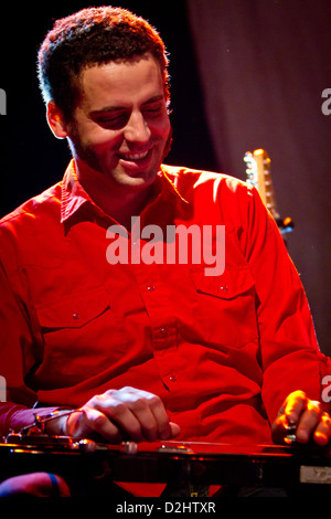 13. November 2012 - club The Calexico Durchführung an der Music Alcatraz in Mailand, Italien Stockfoto