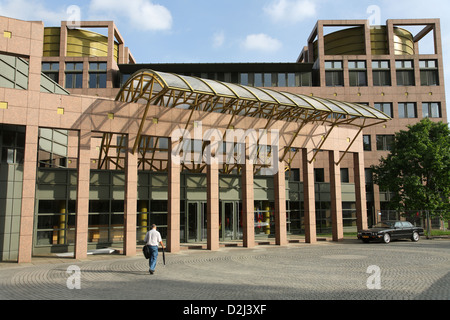 Europaeischer Gerichtshof in Luxemburg, Großherzogtum Luxemburg, auf dem Kirchberg-plateau Stockfoto