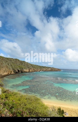 Hanauma Bay, Oahu, Hawaii, USA Stockfoto