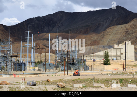 Höhepunkt Molybdän Mine, Leadville, Colorado, USA Stockfoto