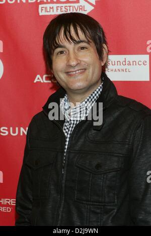 Park City, Utah, USA. 25. Januar 2013. Josh Stern im Ankunftsbereich für jOBS Premiere beim Sundance Film Festival 2013, Eccles Theatre, Park City, UT 25. Januar 2013. Foto von: James Atoa/Everett Collection / Alamy Live News Stockfoto