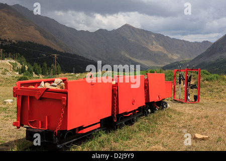 Höhepunkt Molybdän Mine, Leadville, Colorado, USA Stockfoto