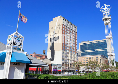 Unterirdisches Atlanta, Georgia, USA Stockfoto