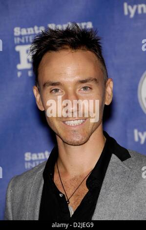 Sanata Barbara, Kalifornien, Usa. 25. Januar 2013. Rob Stewart in Anwesenheit für Santa Barbara International Film Festival (SBIFF) moderne Master Award Hommage an Ben Affleck, Arlington Theatre, Santa Barbara, CA 25. Januar 2013. Foto von: Michael Germana/Everett Collection / Alamy Live News Stockfoto