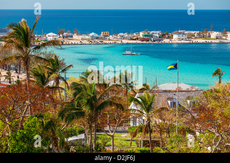 Bahamas, Eleuthera Insel des Governors Harbour Stockfoto