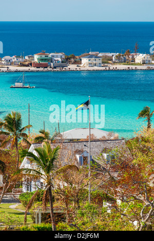 Bahamas, Eleuthera Insel des Governors Harbour Stockfoto