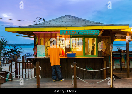 Karibik, Bahamas, Harbor Island, Dunmore Town Stockfoto