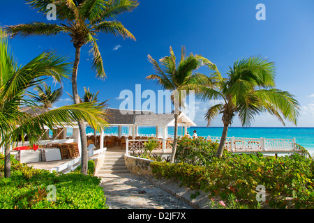 Karibik-Bahamas-Hafen-Insel Stockfoto