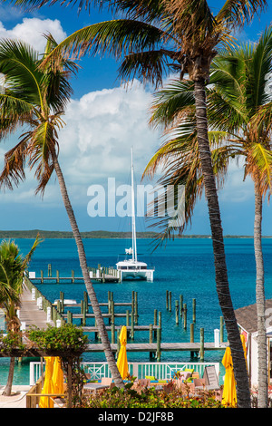 Karibik Bahamas Harbor Island Dunmore Town Stockfoto