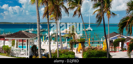 Karibik Bahamas Harbor Island Dunmore Town Stockfoto