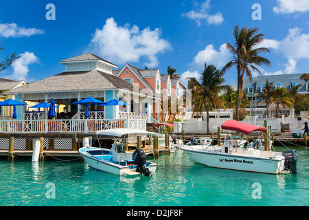 Karibik Bahamas Harbor Island Dunmore Town Stockfoto