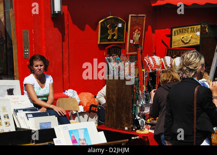 Portobello Road Market London UK Stockfoto