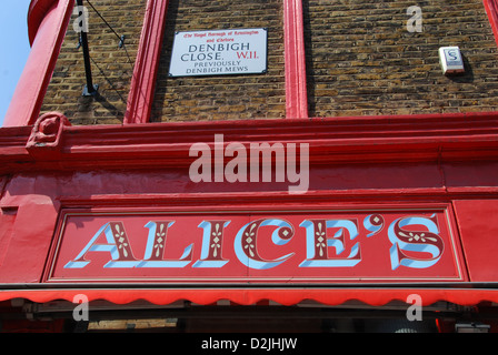 Portobello Road Market London UK Stockfoto