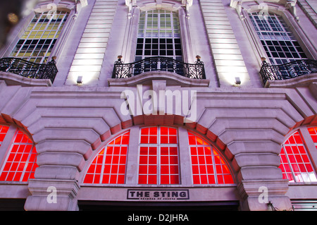 Sting, Modegeschäft in der Regent Street London Stockfoto