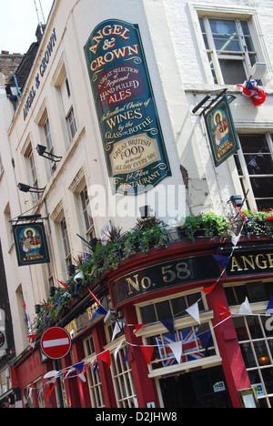 Engel & Krone Pub, Covent Garden, London Vereinigtes Königreich Stockfoto