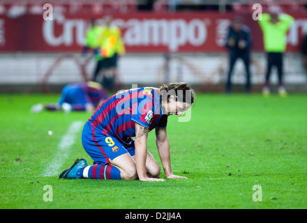 Sevilla, Spanien, das Spiel FC Sevilla gegen den FC Barcelona in der Copa del Rey Stockfoto